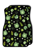 Load image into Gallery viewer, Black “Froggy Swamp” Car Mat (Pre-Order)