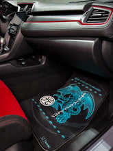 Load image into Gallery viewer, Yu-Gi-Oh! Blue-Eyes White Dragon Car Mat (Pre-Order)