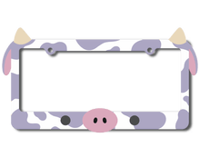 Load image into Gallery viewer, Purple Cow Friend License Frame