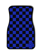 Load image into Gallery viewer, Blue Checkered Hoshi Car Mat (Pre-Order)
