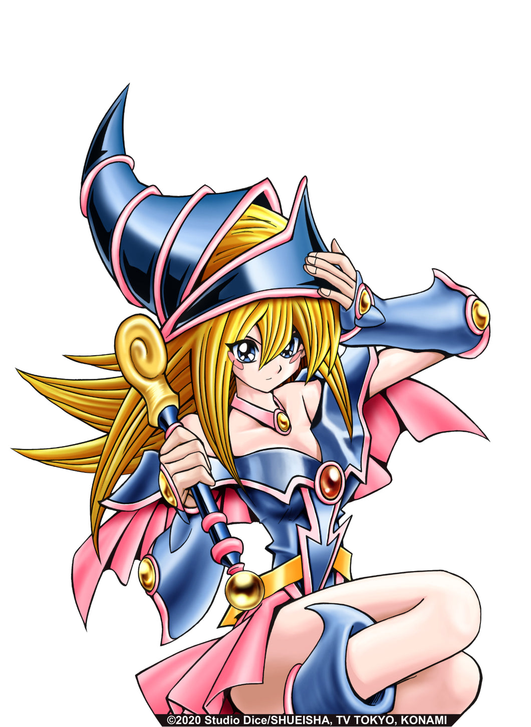 Yu-Gi-Oh! Dark Magician Girl Card Art Vinyl Decal