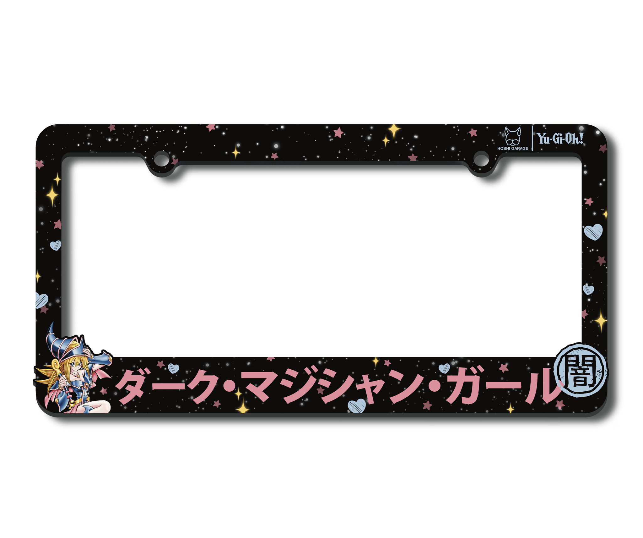 Yu-Gi-Oh! Dark Magician Girl (Black) License Frame – Hoshi Garage