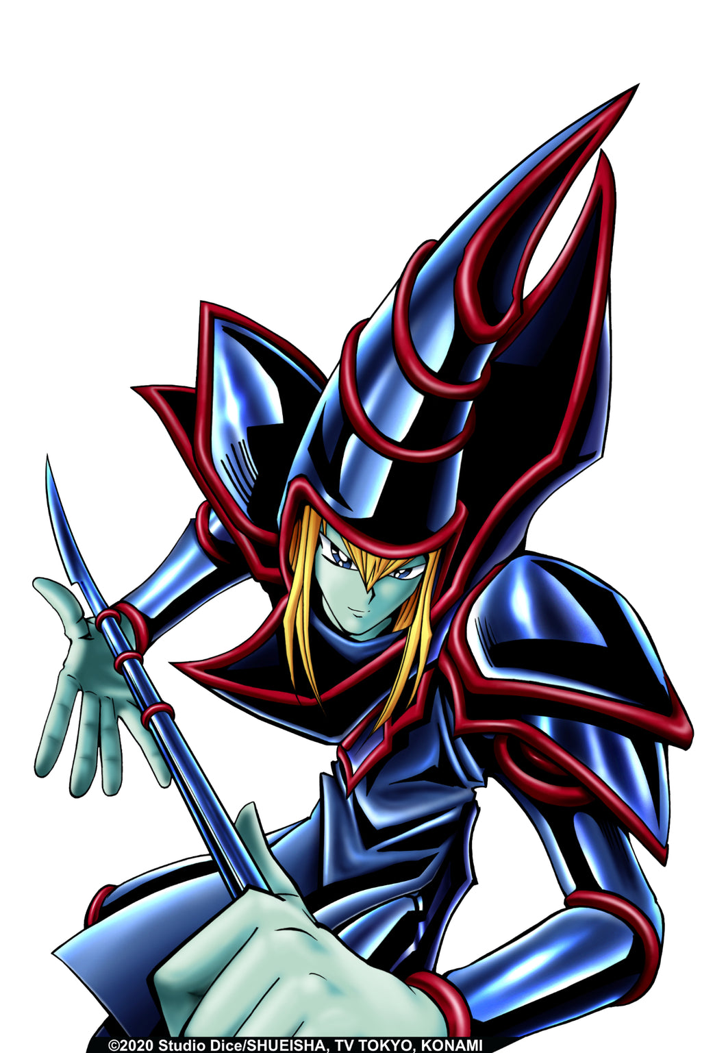 Yu-Gi-Oh! Dark Magician Card Art Vinyl Decal