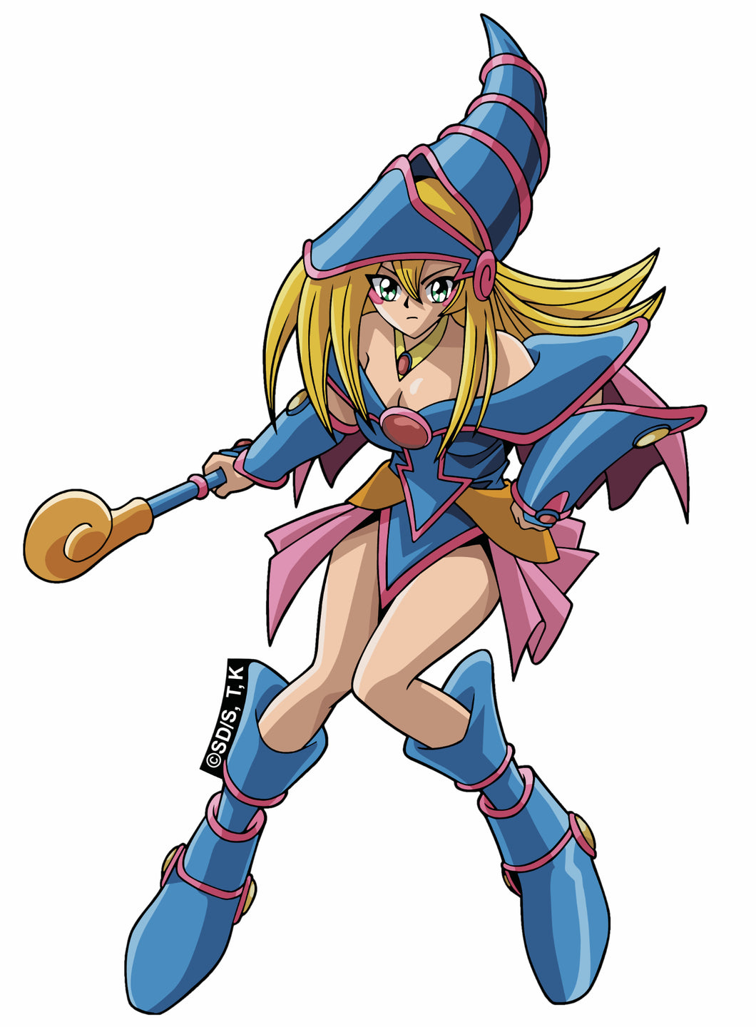 Yu-Gi-Oh! Dark Magician Girl Vinyl Decal