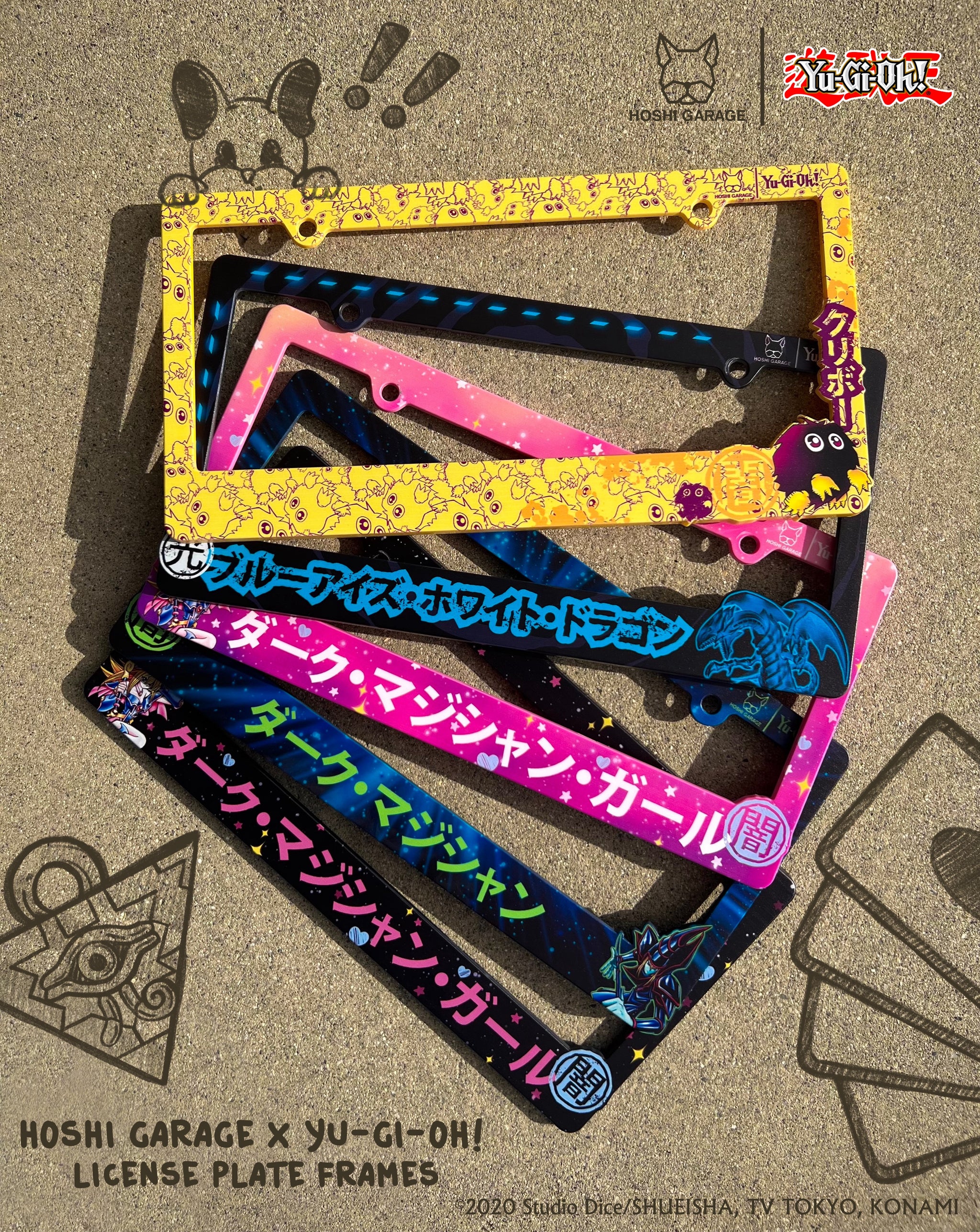 Yu-Gi-Oh! Dark Magician License Frame – Hoshi Garage