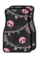 Load image into Gallery viewer, Skull (Pink) Car Mat (Pre-Order)
