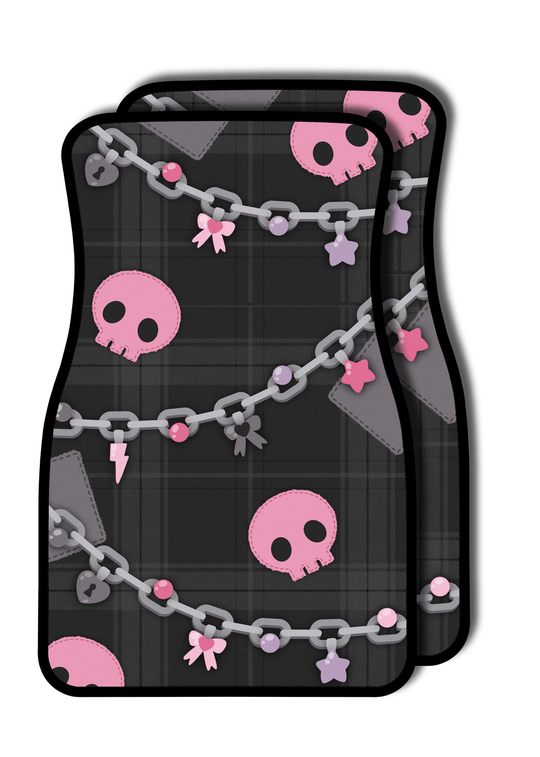 Skull (Pink) Car Mat (Pre-Order)